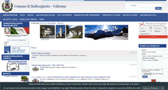 Desktop Screenshot of comune.malborghetto-valbruna.ud.it